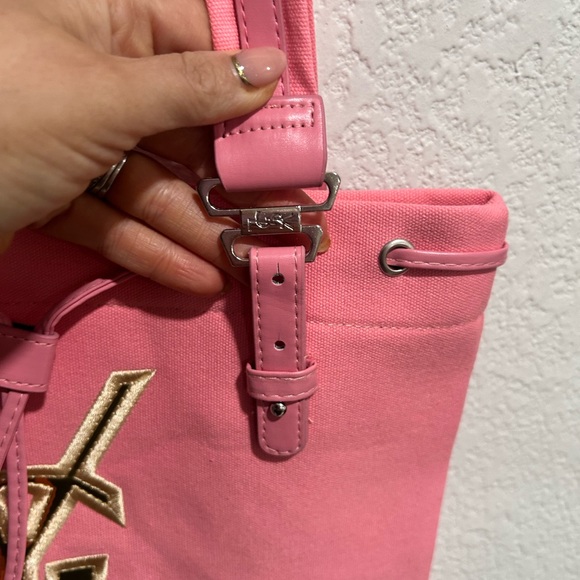 YSL Beauty Pink Women's Tote Bag - GWP 13.5 x 13.5 - New!! - Picture 9 of 12